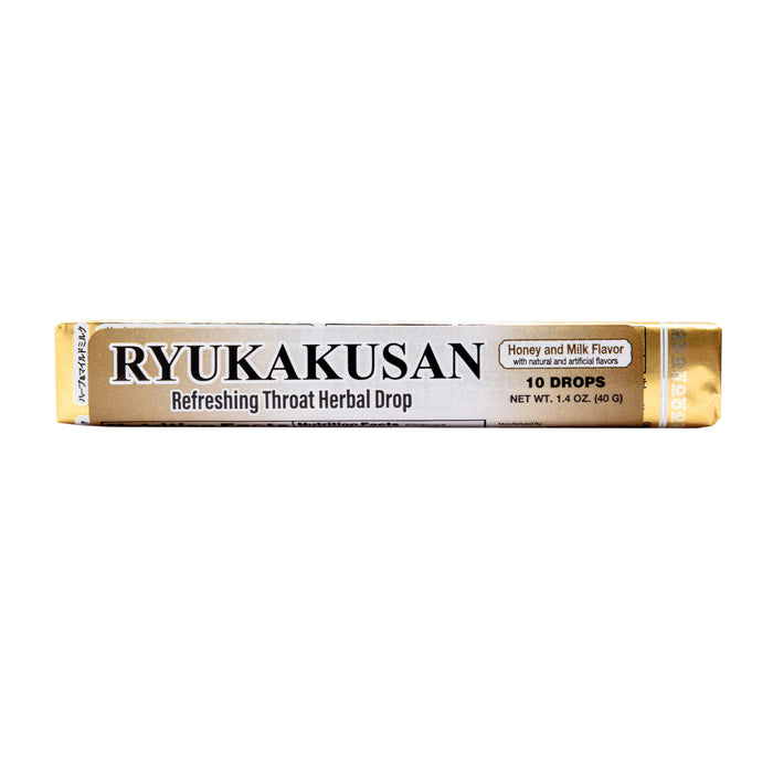 Ryukakusan Herbal Drop Stick Type (Honey & Milk) (10 drops, 40g)